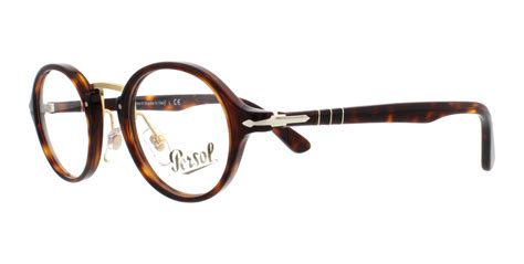 Persol Eyeglasses Po3128v 24 Havana 44mm