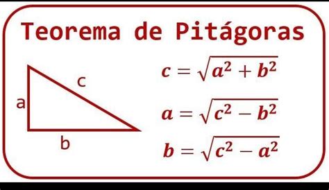 La Formula General Del Teorema De Pitagoras Esayudaaa Plisss