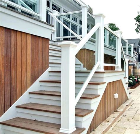 Surface mount cable railing posts and components. 10+ Stunning Outdoor Stair Design Ideas For Your Home ...