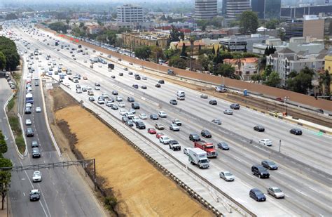 One Mile Of New Traffic Lane Added To The 405 Project The Source