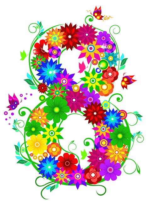 Floral 8 March Png Clipart Picture Gallery Yopriceville High