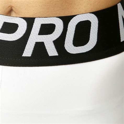 Nike Pro 3in Tight Damen Weiß Schwarz Online Kaufen Tennis Point De