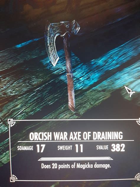 What A Nice Looking Orcish War Axe Scrolller