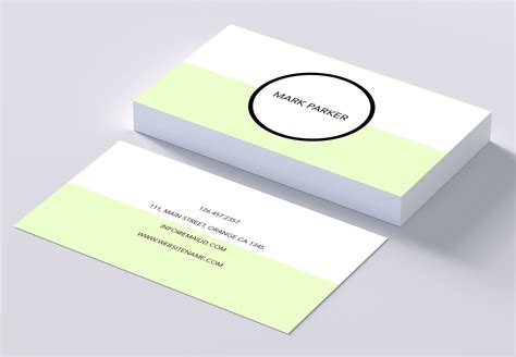 Simple Elegant Business Card 53702 Business Cards Design Bundles