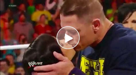 Who Is The Girl Kissing With John Cena Failed Full Video WWE SMACKDOWN RAW