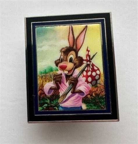 Disneys Splash Mountain Fantasy Pin Brer Rabbit Attraction Portrait Photo Pin For Sale Justdisney