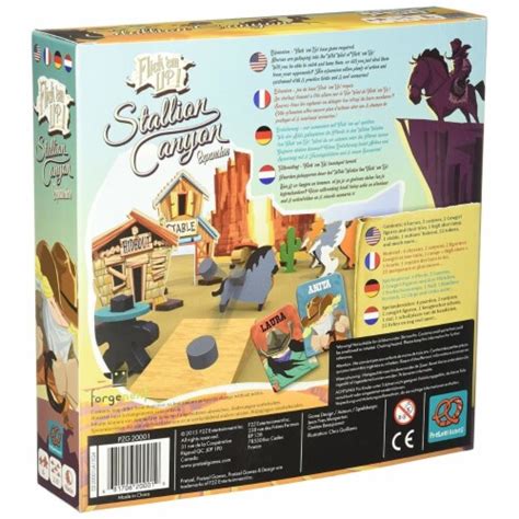 Flickem Up Stallion Canyon Board Game Expansion Cowboy Cowgirl Horse
