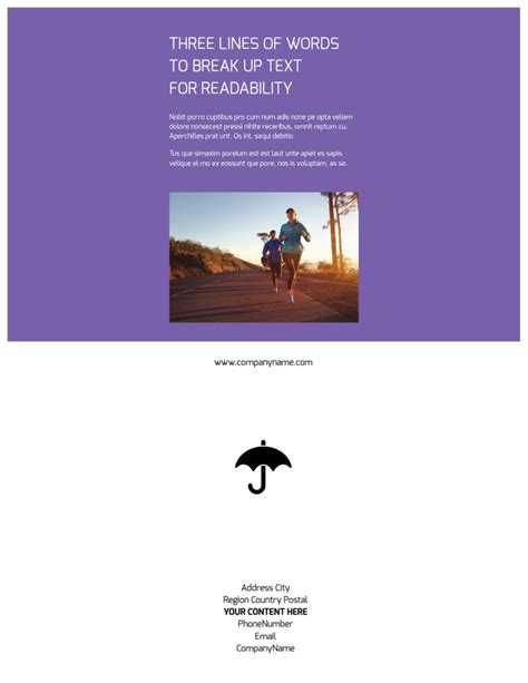 Health Insurance Flyer Template | MyCreativeShop