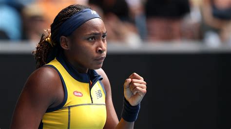 Coco Gauff Eases Into The 4th Round At The Aussie Open Espn Video