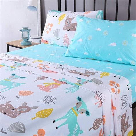 100 Cotton Sheets Kids Twin Sheets For Girls Teens Children Etsy
