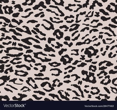 Leopard Seamless Pattern Animal Zebra Print Vector Image