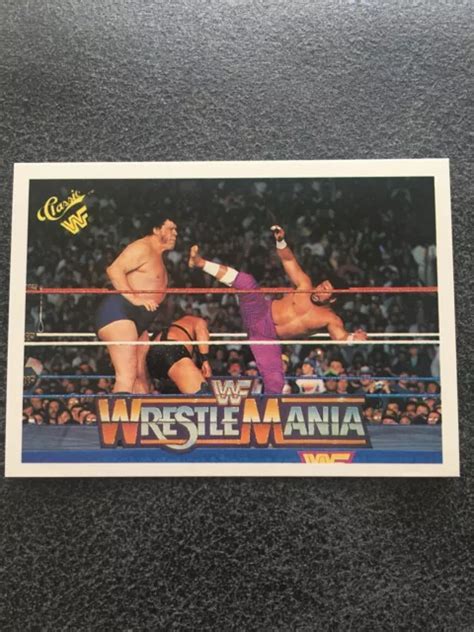 Andre The Giant 1990 Wwf Classic Wrestling Card 113 Haku Wrestlemania Wwe 298 Picclick