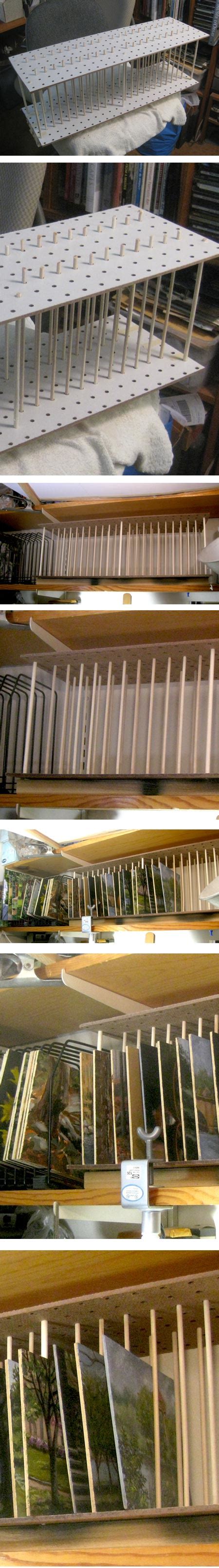 Even if you never want to try resin after reading my adventure at least you can make a nifty paint drying rack for. A simple DIY drying rack for plein air panels and small paintings - Lines and Colors