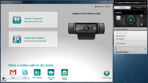 If you want to take advantage of the new windows 8 interface, look for the logitech camera controller available at the windows 8 store. Logitech Webcam Software 2.80.853.0a Download for Windows ...