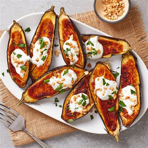 Roasted Miso Eggplant With Greek Yogurt Food Heaven Made Easy