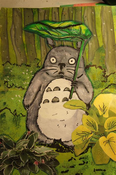 This Is Totoro Art Painting Totoro