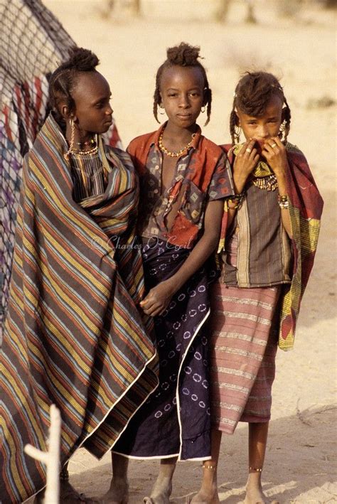 Niger Akadaney Fulani Girls With Images African Girl Tribal