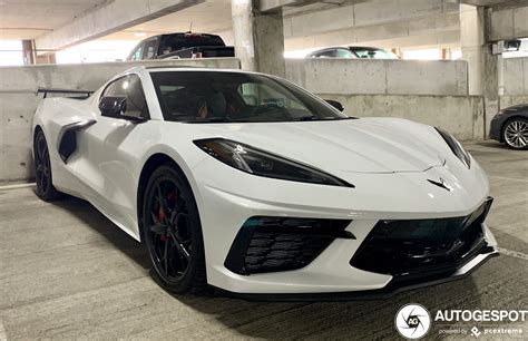 Your family best time at the nürburgring! Gespot in Dublin: Chevrolet Corvette C8
