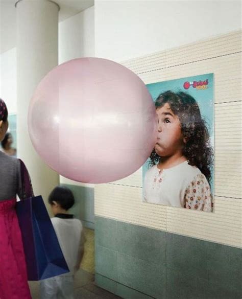 Creative Chewing Gum Ads Youll Stick To These Ateriet Bubble Gum