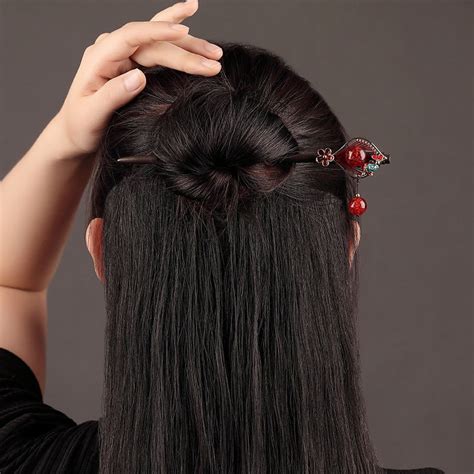 Traditional Chinese Hairpin Retro Hair Stick Classical Etsy