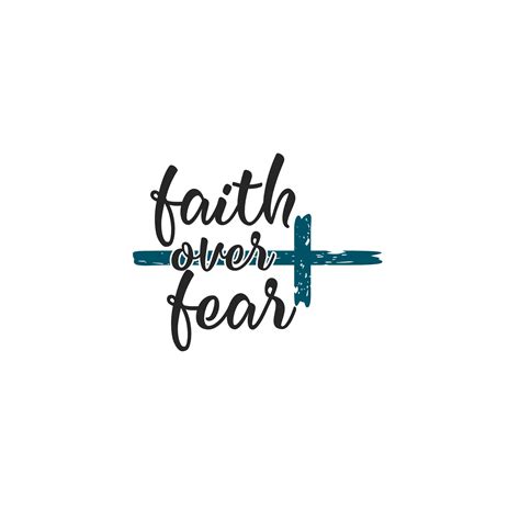 Faith Over Fear Bible Religious Free Svg File Svg Heart