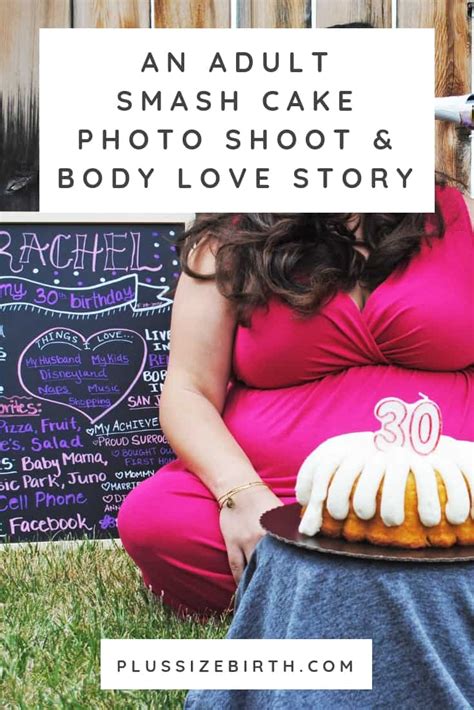 An Adult Smash Cake Photo Shoot And Body Love Story