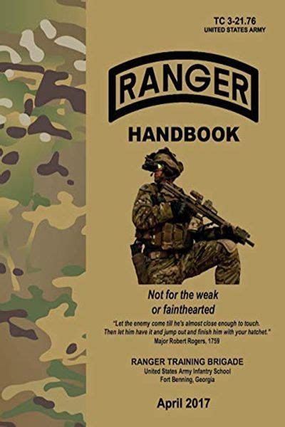 Ranger Handbook Tc 3 2176 April 2017 Edition Pdf Department Of The