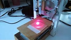 A DIY Laser Engraver build using DVD and CD-ROM/Writer