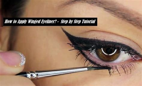 Winged Eyeliner Tutorial Learn How To Apply Winged Eyeliner