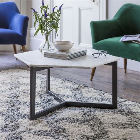 Aldwych Marble Coffee Table Black Atkin And Thyme