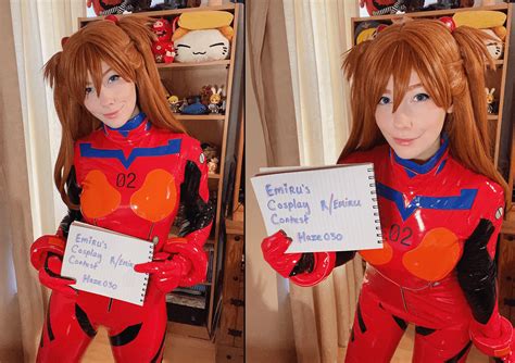 My Asuka Langley Cosplay For The Contest I M Totally Okay With Not Winning Btw I Just Want