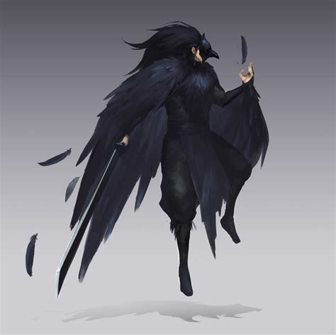 Artstation Crow Mask Concept