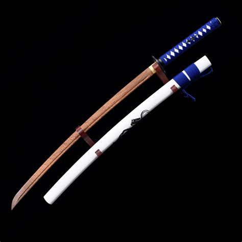 Handmade Brown Wooden Blunt Unsharpened Blade Katana Samurai Swords