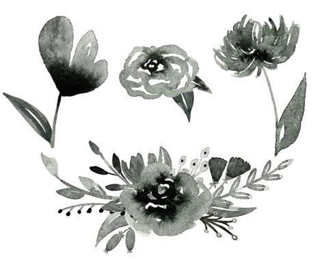 Free Watercolor Flower Graphics From Fox Hazel Free Watercolor