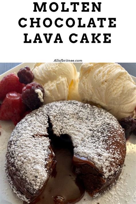 It's important to let them cool for about 15 minutes before serving. This Molten Chocolate Lava Cake is just what you need. This Chocolate Lava cake is quick and ...