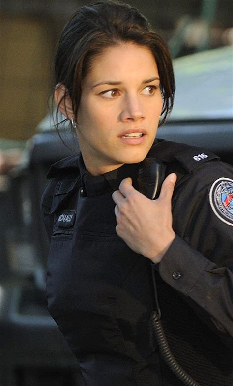 Missy Peregrym As Officer Andy Mcnally In Rookie Blue 2012 Beautiful Celebrities Beautiful