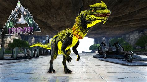 este dilophosaurus legendario es enorme genomark 29 ark survival evolved youtube