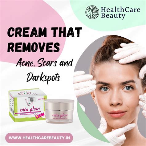 cream that removes acne scars and darkspots