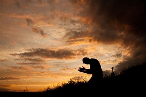Man Praying Stock Photo Download Image Now Praying Kneeling Men