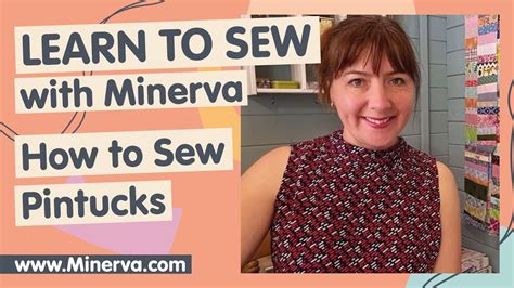 Learn To Sew How To Sew Pin Tucks Youtube