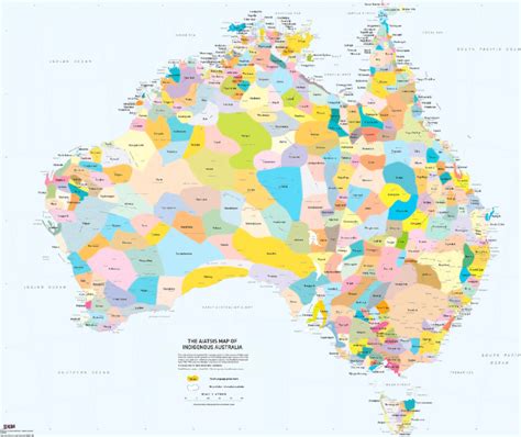 Aboriginal And Torres Strait Islander Map