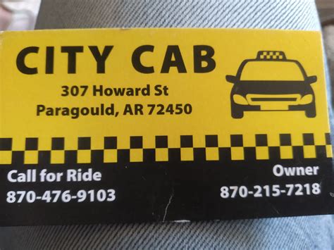 City Cab of Paragould | Paragould AR