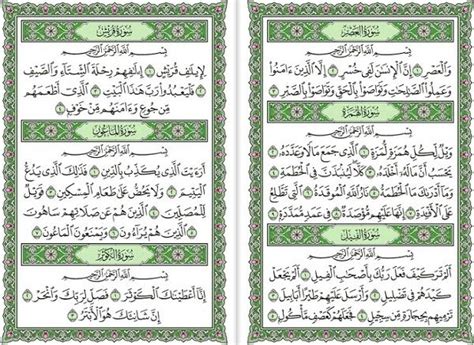 Ada Berapa Juz Surat Dan Ayat Dalam Al Quran