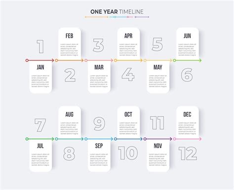 Premium Vector Timeline Infographics Template Milestone Or Process