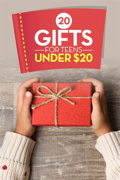 With these cheap ideas for gifts under $10, you can let someone know how much they're missed without leaving home or breaking the bank. 20 Gifts for Teens Under $20