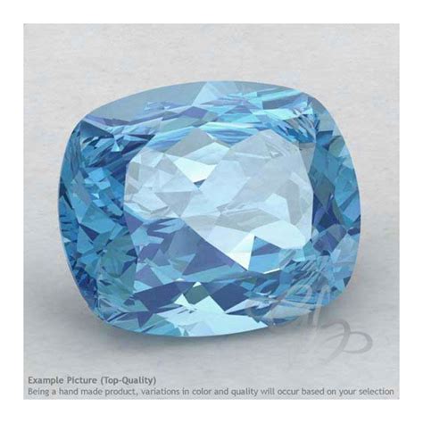 Sky Blue Topaz Cushion Shape Calibrated Gemstones