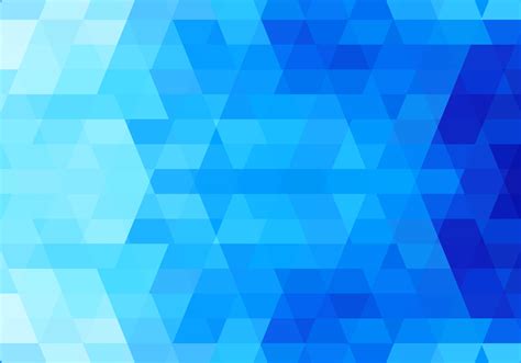 Abstract Light And Dark Blue Geometric Tiles Background 1234333 Vector