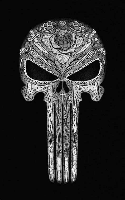 Skull Wallpaper Punisher Punisher Skull Wallpapers Top Free Punisher