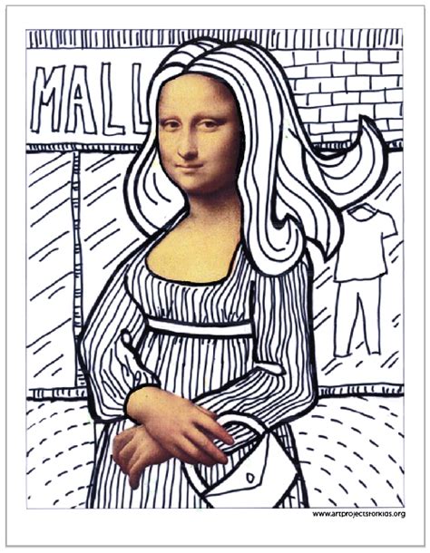 Fun With Mona Lisa · Art Projects For Kids