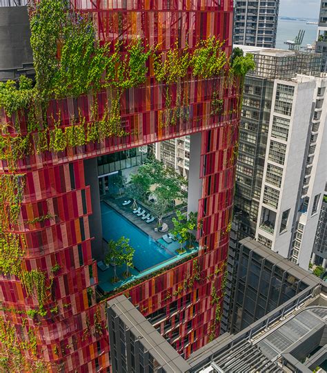 Furry Permeable Tower In Singapore Sets New Look For The Office High